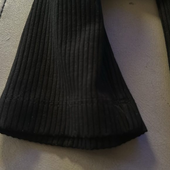 NWOT Reformation Wednesday Black Ribbed Knit Dress🖤🖤🖤 - Picture 10 of 13